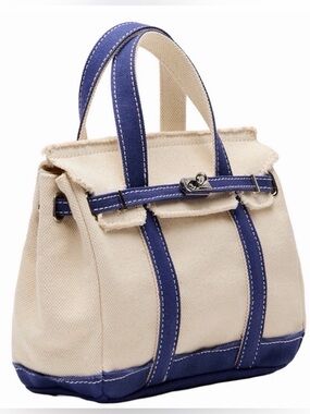 New Sunwin Madaket Blue Mini Classic Tote Bag - Blue Mini Boatkin Tote Purse